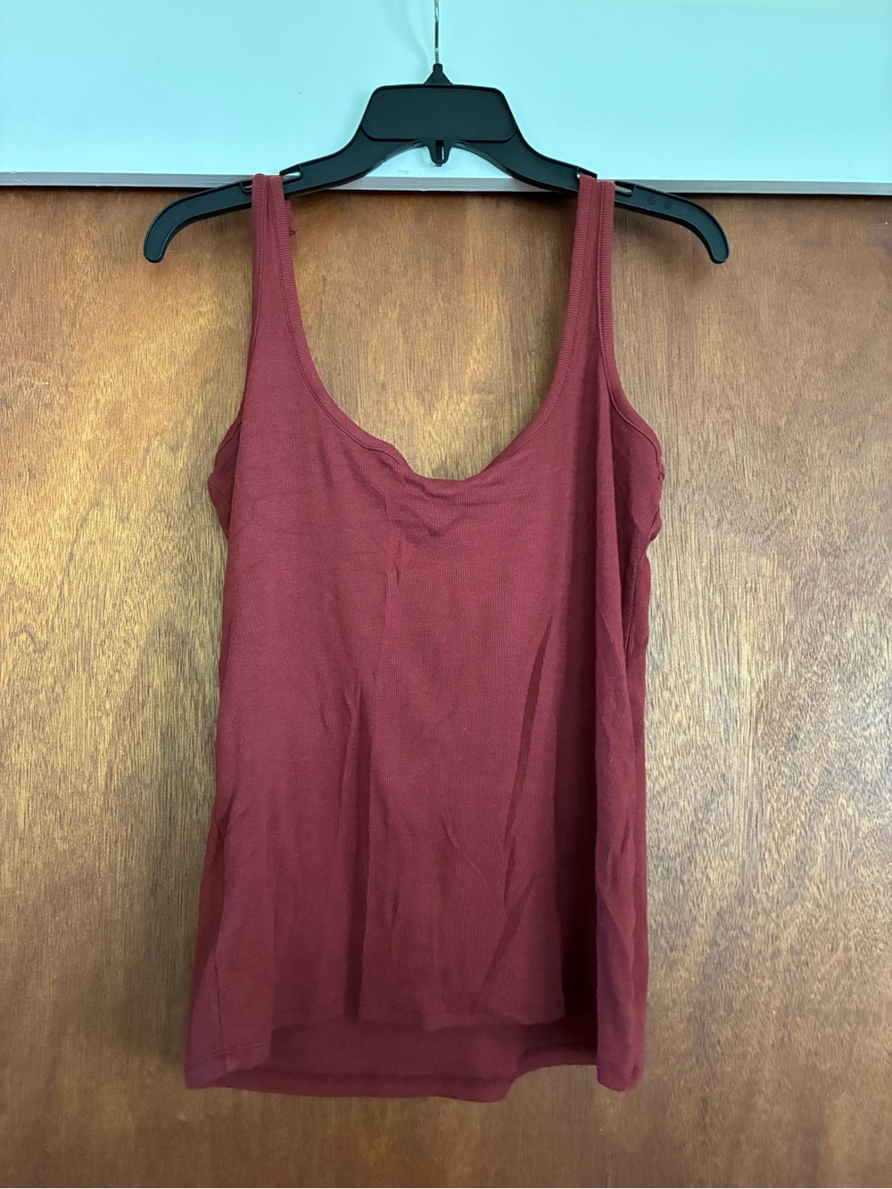 Torrid Square Scoop Neck Tank Top in Deep Wine Size 00